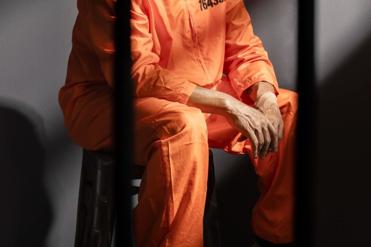 Además del plástico polarizado de las ventanas del vehículo, el hombre conducía sin licencia, ni seguro