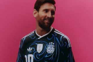 Adidas presentó la camiseta alternativa de la selección argentina para el Mundial 2026