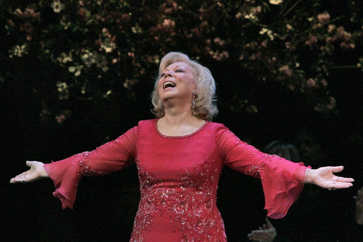 Adiós a la soprano italiana Mirella Freni