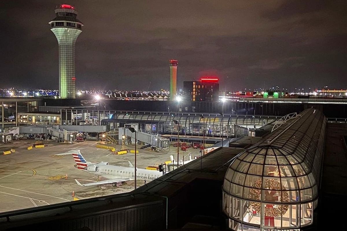 Aditya Singh estuvo en una sección segura del aeropuerto internacional de Chicago