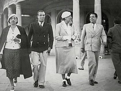 Adolfo Bioy Casares, Victoria Ocampo y Jorge Luis Borges