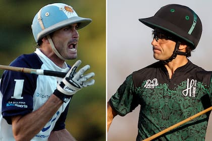 Adolfo Cambiaso, de La Dolfina, e Hilario Ulloa, de La Hache, estarán cara a cara este sábado en la final del Abierto de Hurlingham