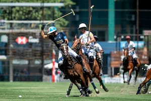 Adolfo Cambiaso debutó con su nuevo equipo de La Dolfina y jugó su mejor partido del año