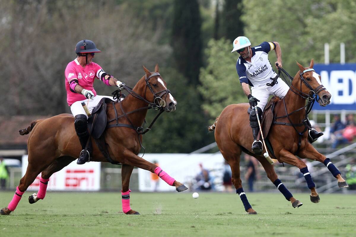Adolfo Cambiaso (derecha), siempre entre los grandes protagonistas de la temporada de polo