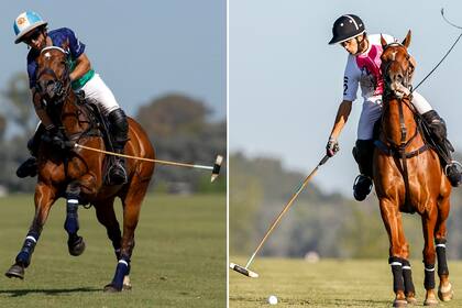 Adolfo Cambiaso (n.) y Lucas Monteverde (n.), amigos pero rivales cuando definan el Abierto de Hurlingham en La Natividad-La Dolfina vs. UAE.