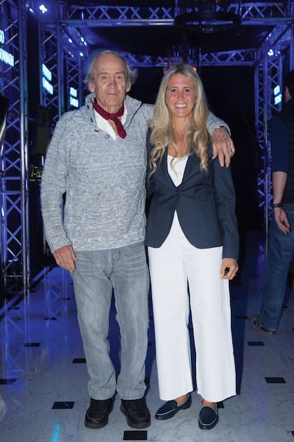 Adolfo Cambiaso padre y su pareja, Irene Baya Casal.
