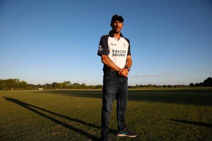 Adolfo Cambiaso posa para LA NACION.