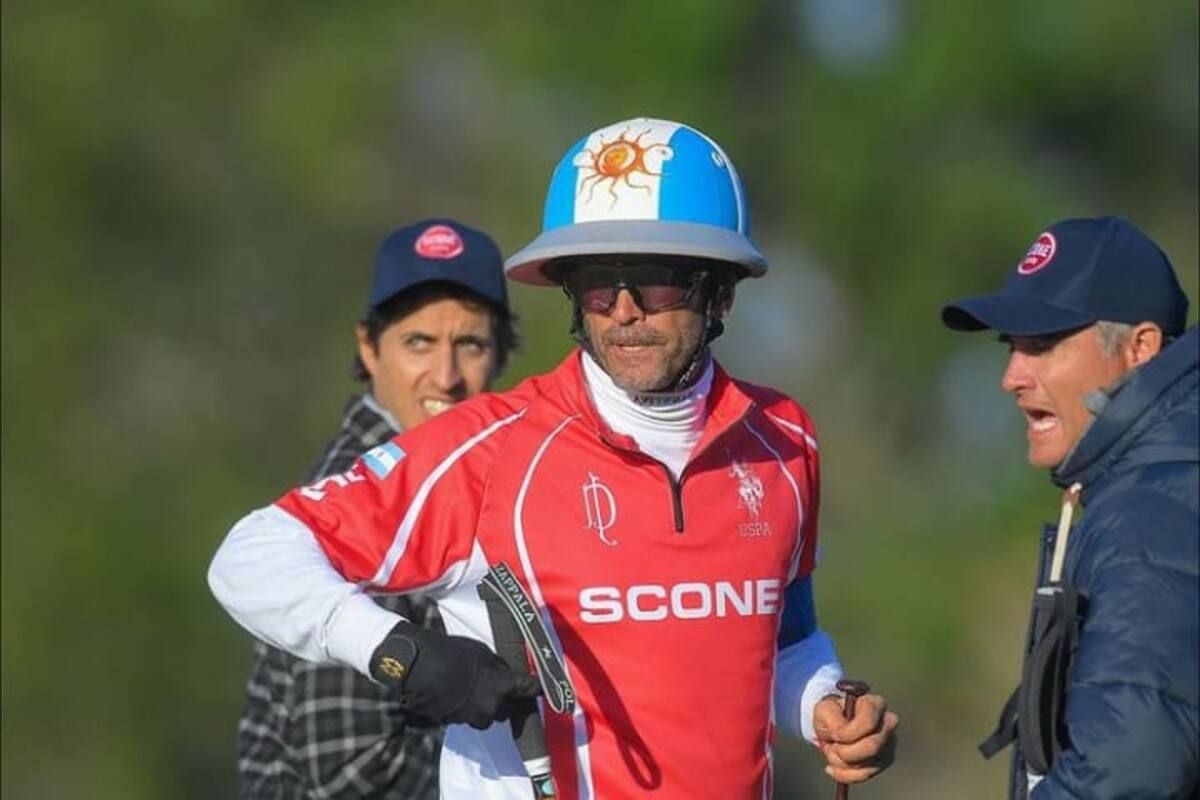 Adolfo Cambiaso sufre de pubialgia y vuelve de Estados Unidos para ser operado en la Argentina.