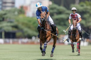 Alcanzó otro récord en el Abierto de Palermo y descolló en el cómodo triunfo de La Dolfina