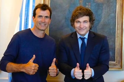 Adolfo Cambiaso y Javier Milei: encuentro en la Casa Rosada