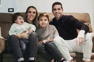 Adolfo Hirsch junto a su familia en San Marino