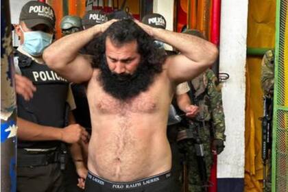 Adolfo Macías, alias Fito, líder narco, en su última detención antes de fugarse de la cárcel