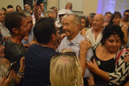 Adolfo Rodríguez Saá, el martes, en el lanzamiento de su candidatura a gobernador de San Luis