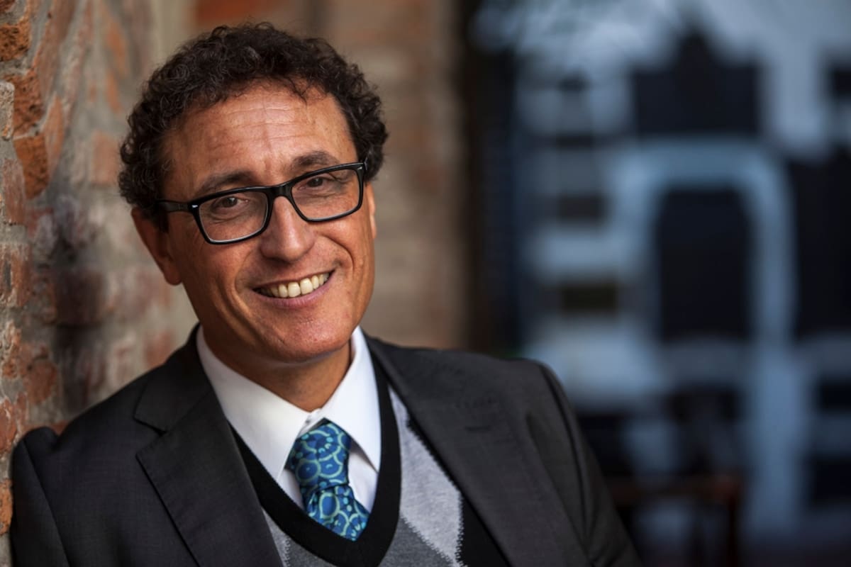 Adolfo Roitman, antropólogo y experto en religiones comparadas, durante su reciente visita a Buenos Aires.