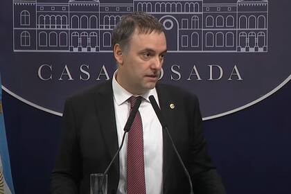 Adorni habló sobre las declaraciones de Espert (Fuente: Captura)