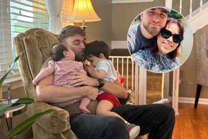 Adrian Clouatre se había quedado solo con sus dos hijos por la detención de su esposa Paola, una migrante mexicana que esperaba su green card