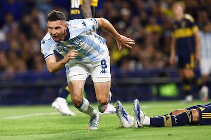 Adrián Martínez, autor del 1 a 0 ante Boca en el Clausura 2025, cumplirá 100 partidos con la camiseta de Racing