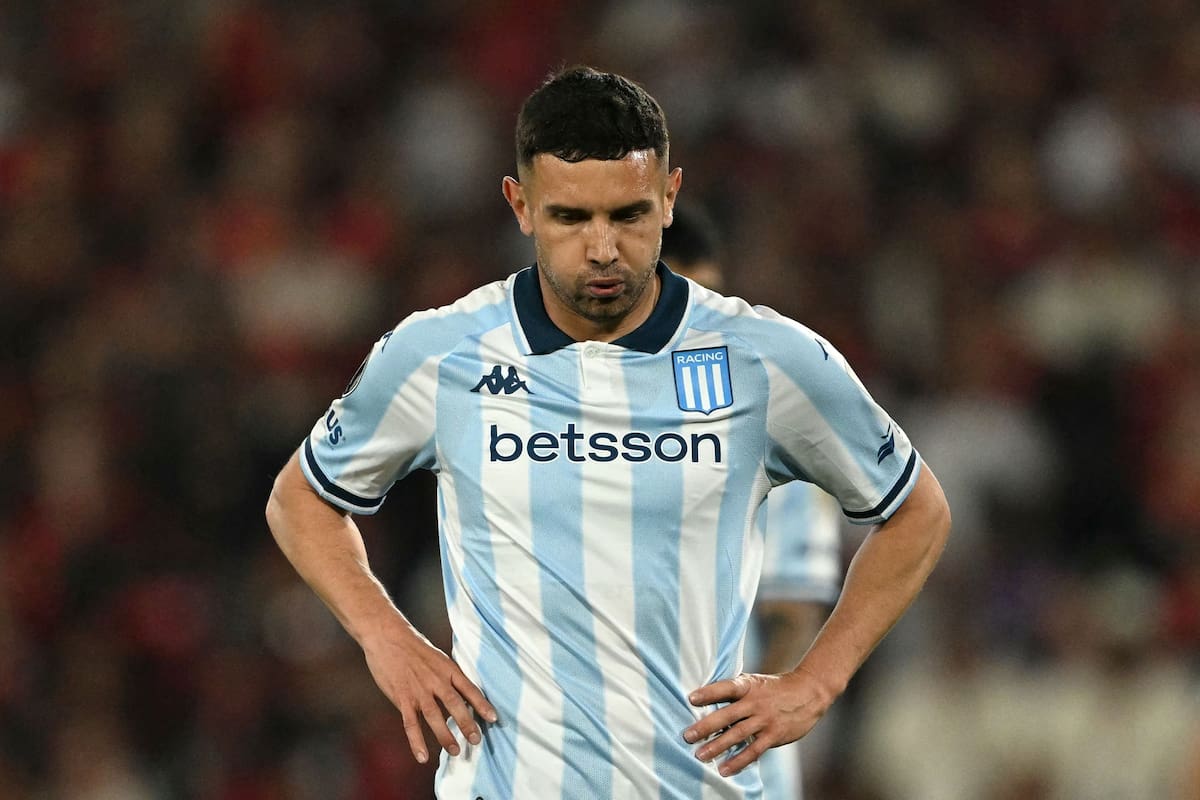 Adrián Martínez, en busca de una respuesta a la falta de goles en las últimas semanas (Photo by Mauro PIMENTEL / AFP)