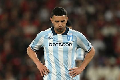 Adrián Martínez, en busca de una respuesta a la falta de goles en las últimas semanas (Photo by Mauro PIMENTEL / AFP)