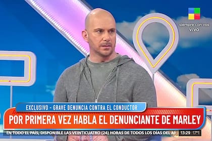 Adrián Molina, el denunciante de Marley