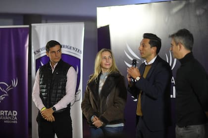 Adrián Níñez, el presidente de LLA-Misiones