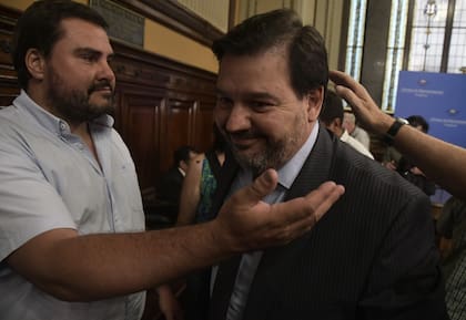 Adrián Peña renuncia como ministro de Ambiente tras incongruencias respecto a su título universitario. (Foto: Fernando Ponzetto)