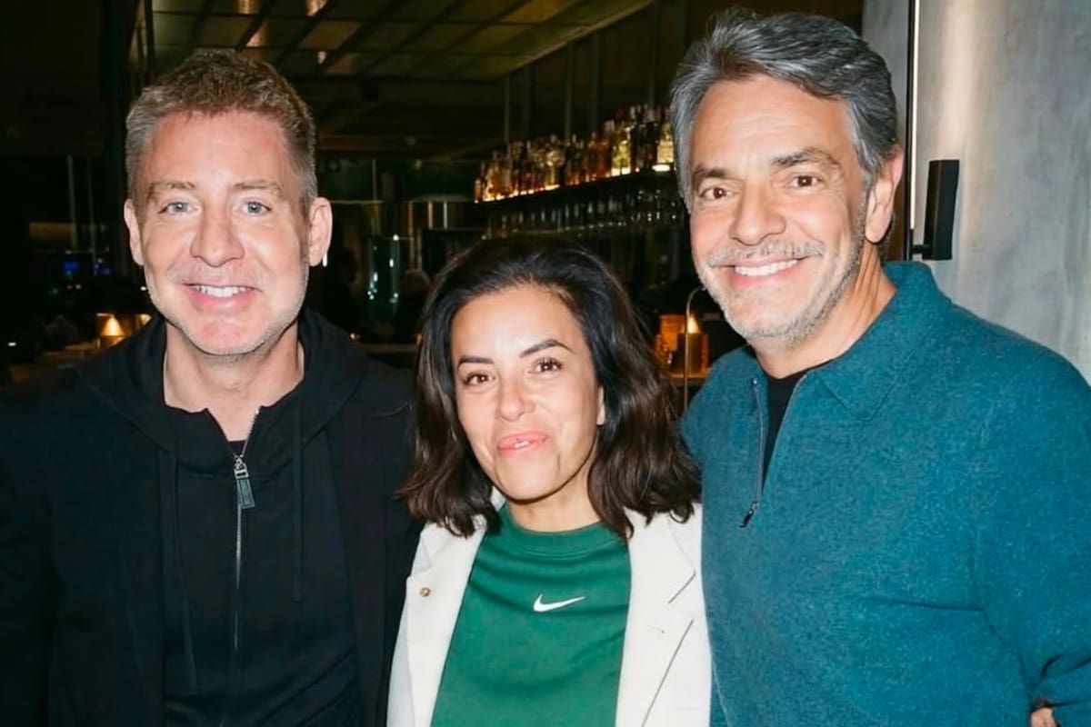 Adrián Suar, Eva Longoria y Eugenio Derbez: así fue como entre promociones, rodajes y eventos, la casualidad logró reunir en un mismo hotel a personalidades que trabajan a miles de kilómetros de distancia