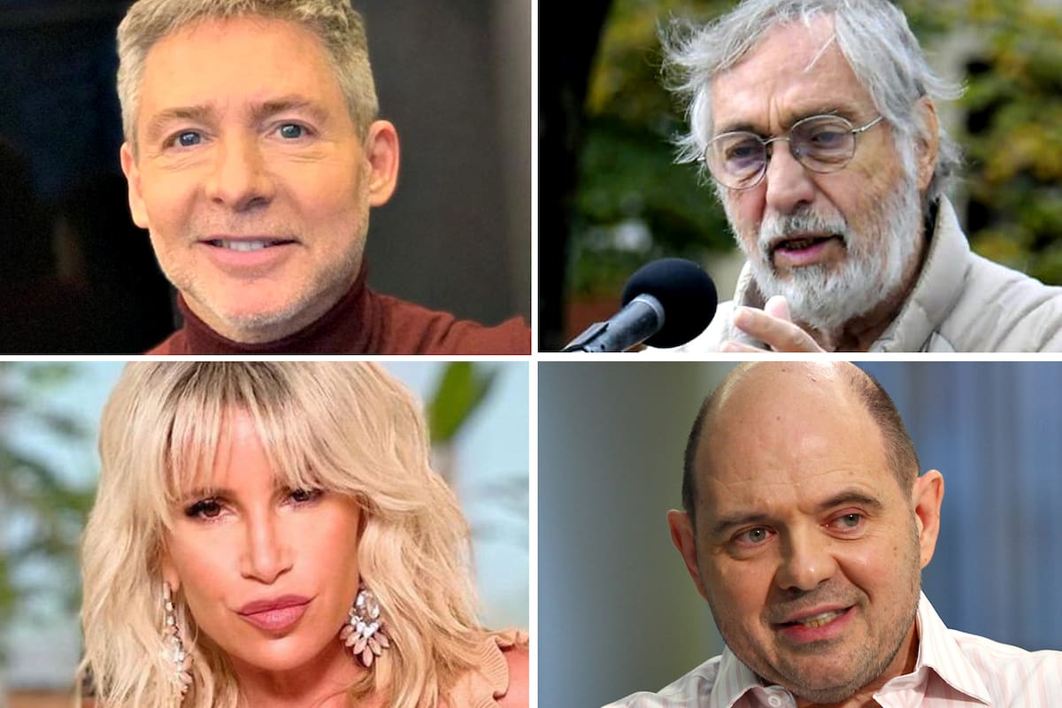 Adrián Suar, Luis Brandoni, Florencia Peña y Carlos Rottemberg