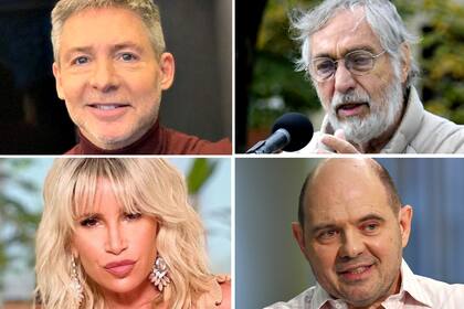 Adrián Suar, Luis Brandoni, Florencia Peña y Carlos Rottemberg