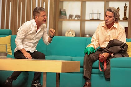 Adrián Suar y Diego Peretti, viejos compañeros de Poliladron, ahora protagonizan Inmaduros