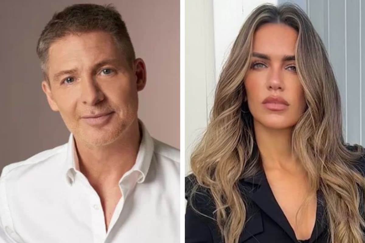 Adrián Suar y Rocío Robles fueron fueron captados mientras cenaban en un restaurante en Palermo