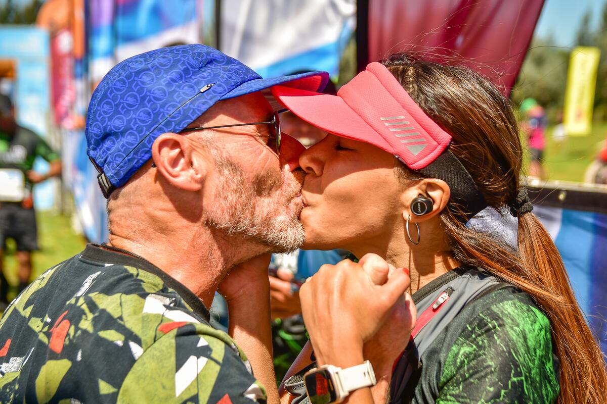 Adrián y Camila se conocieron en el marco de una carrera y hace tres años que están en pareja