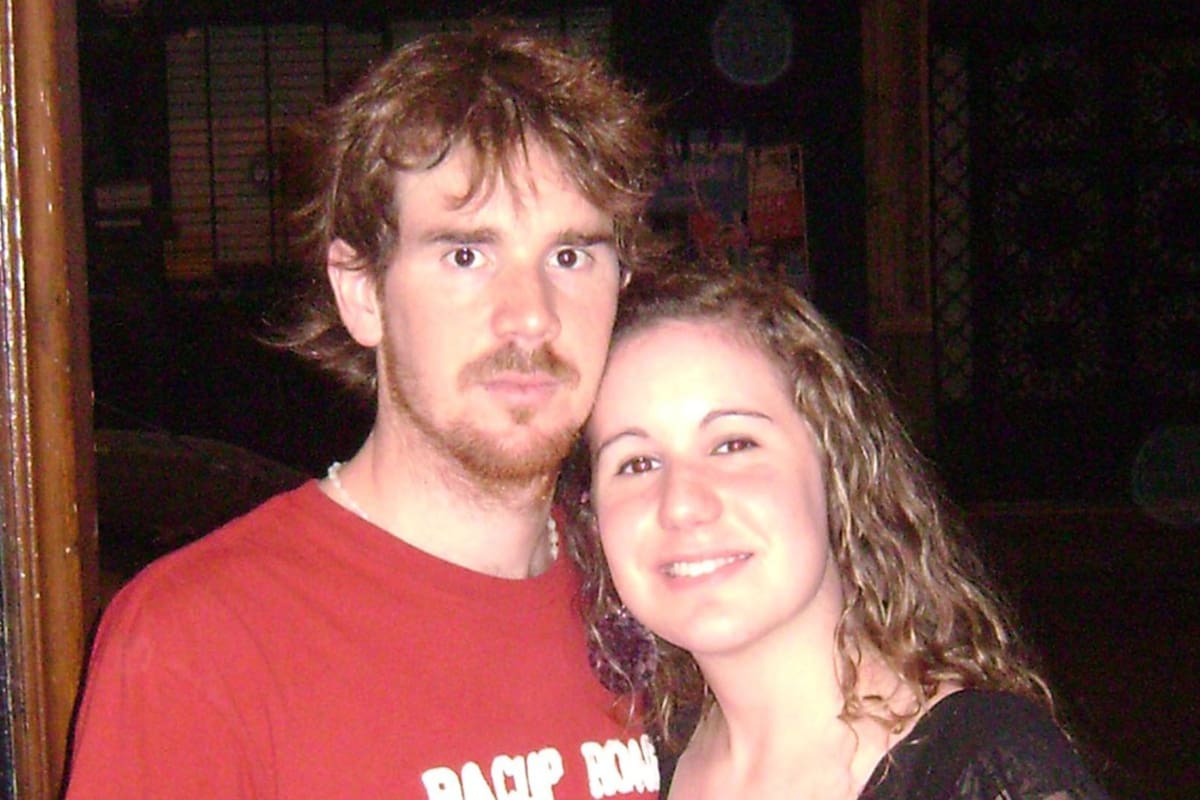 Adrián y Débora Gianángelo, poco antes de la tragedia de la calle Salta 2141