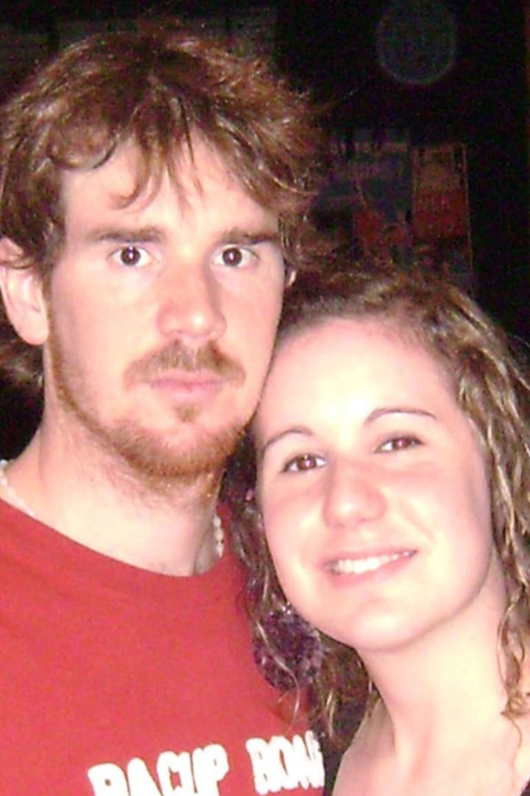 Adrián y Débora Gianángelo, poco antes de la tragedia de la calle Salta 2141