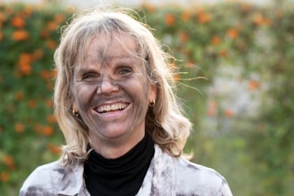 Adriana Bisbal, de 55 años, fue maestra jardinera pero ahora trabaja en la recepción de una escuela de La Horqueta