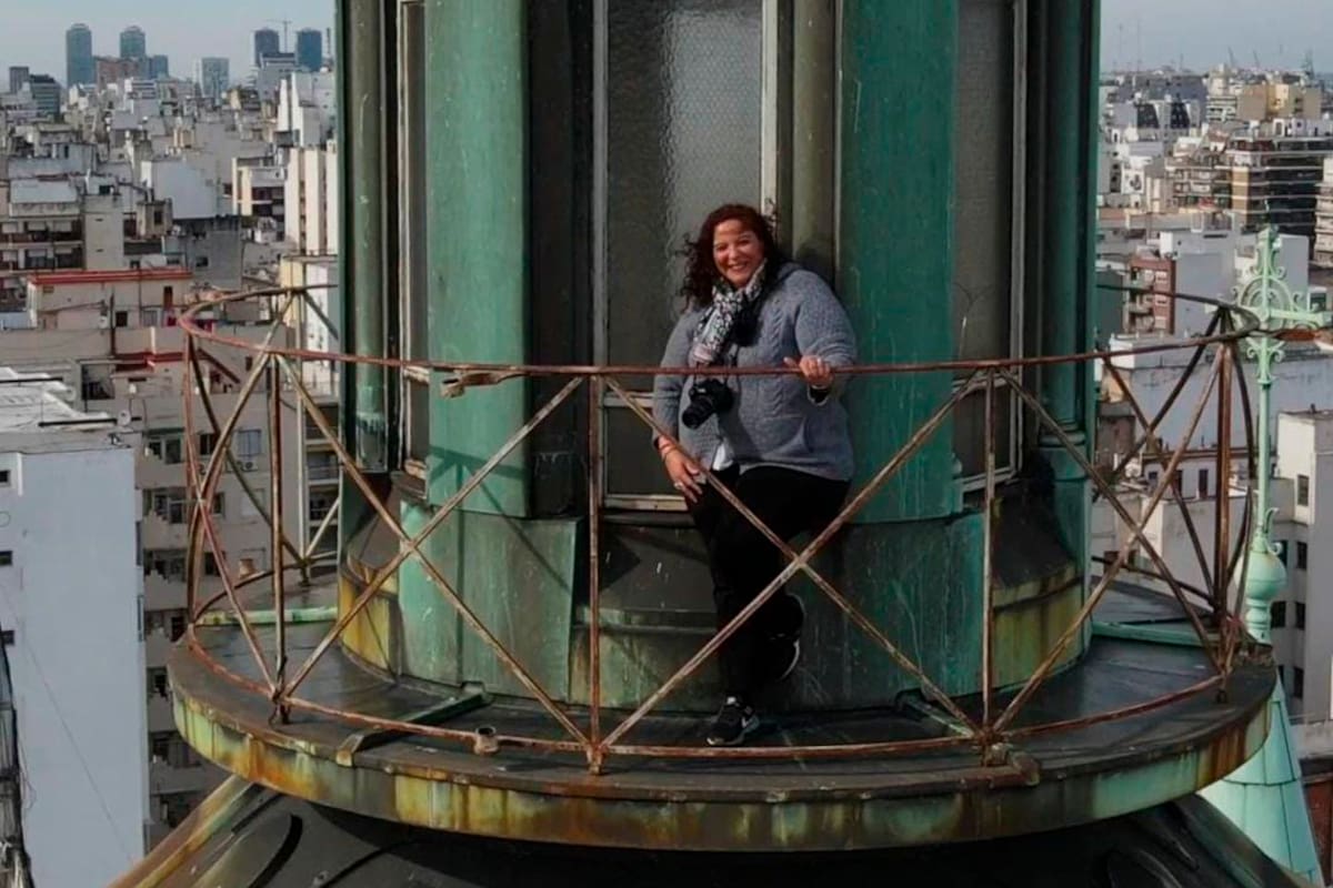 Adriana Cichero, "la reina de las cúpulas", como reza su cuenta de Instagram