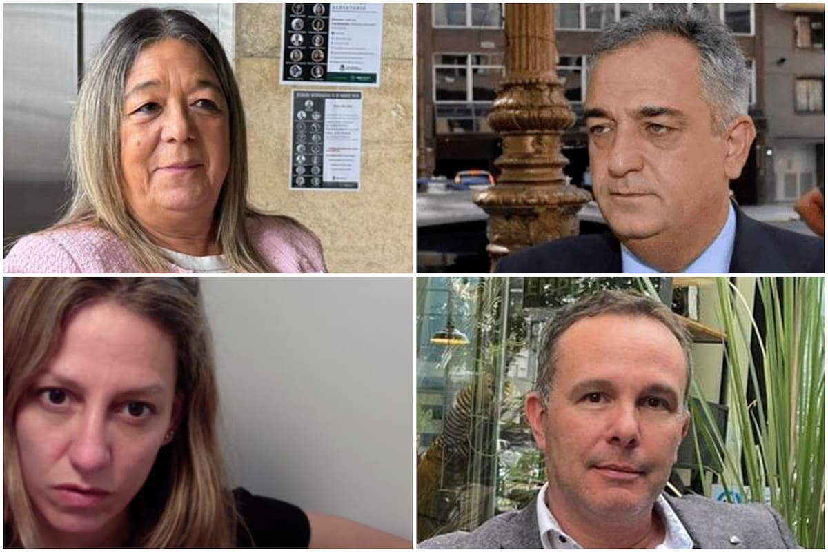 Adriana Mónica Nechevenko, Miguel Ángel Calvete, Ana Cristina Palesa y Juan Bautista Derrasaga