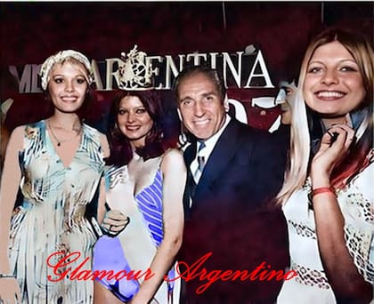 Adriana Salgueiro, reconocida como Miss Argentina. Crédito: Glamour Argentino.