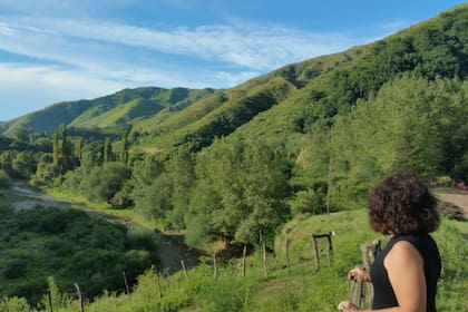 Adriana se fascinó con Catamarca y sus hermosos paisajes