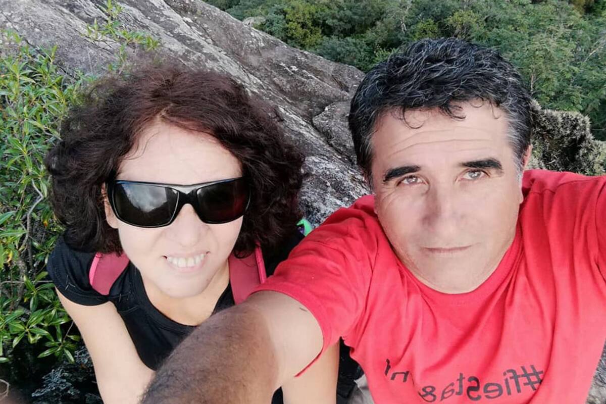 Adriana y Jorge vivieron una relación profunda en el marco de la bella naturaleza de Catamarca