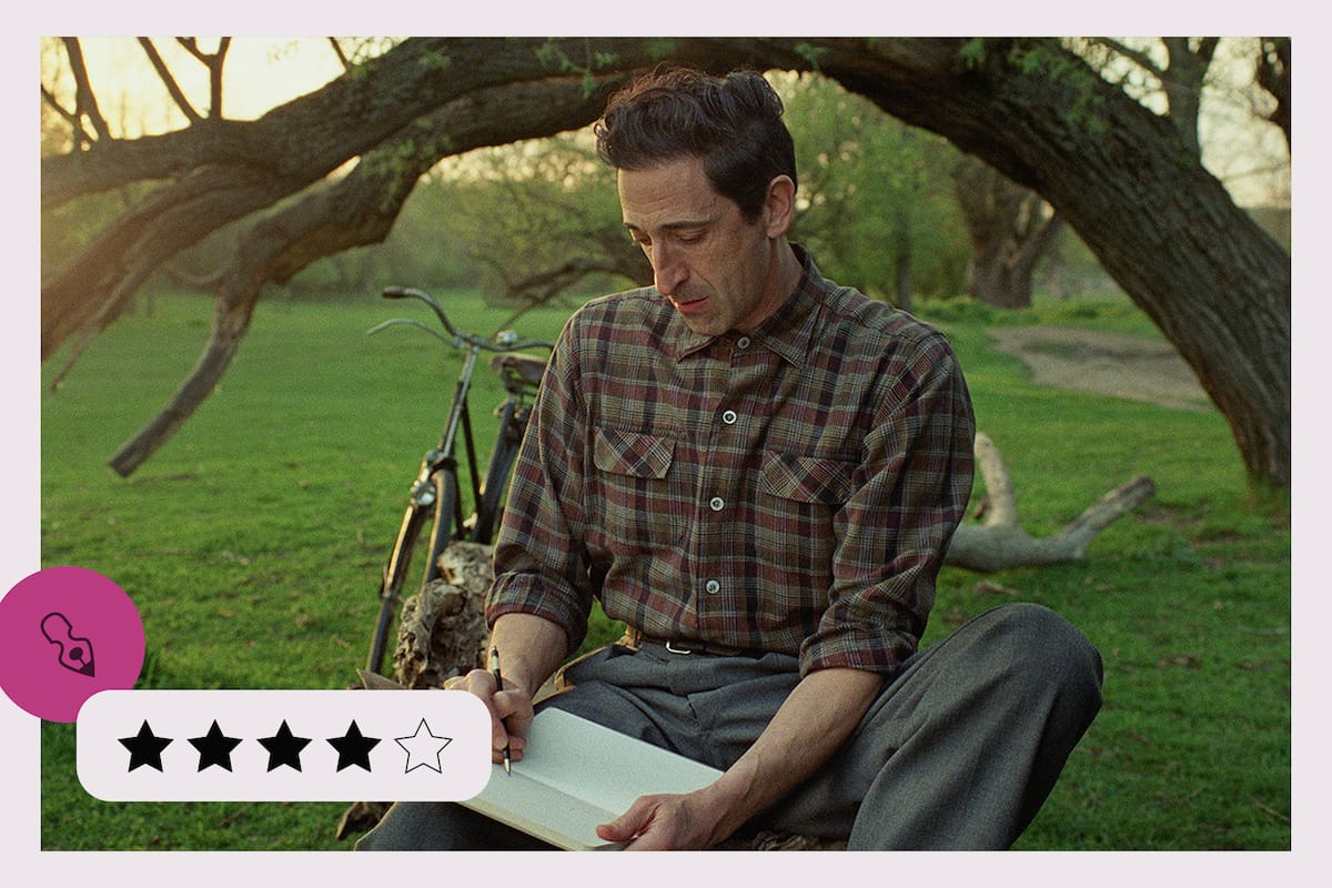 Adrien Brody en El brutalista