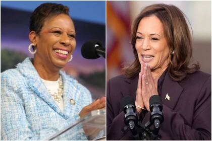 Adrienne Adams y Kamala Harris recibieron apoyo de Divine Nine para sus respectivas campañas