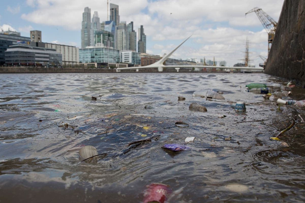 Advierten que el agua de los diques de Puerto Madero está contaminada
