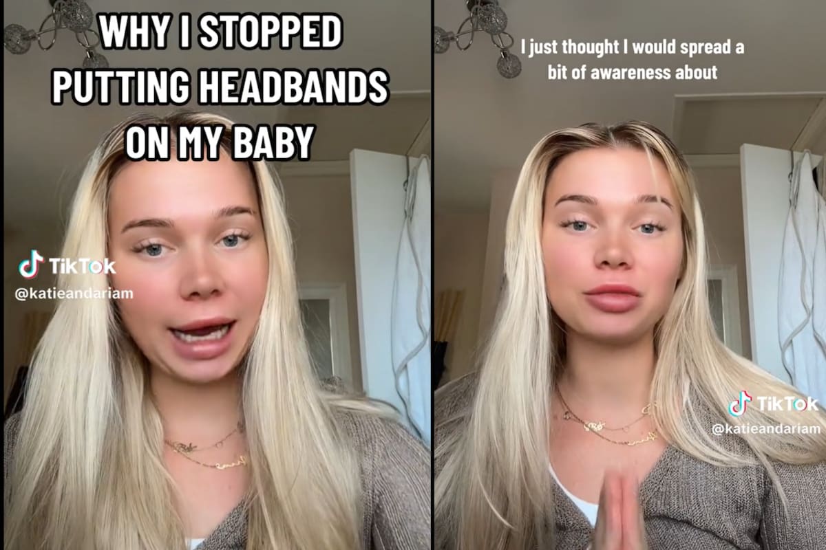 Advirtió sobre los riesgos de ponerle una cinta en la cabeza a los bebés