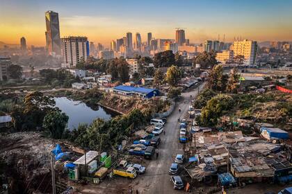 Adís Abeba (Addis Abeba), capital federativa de Etiopía