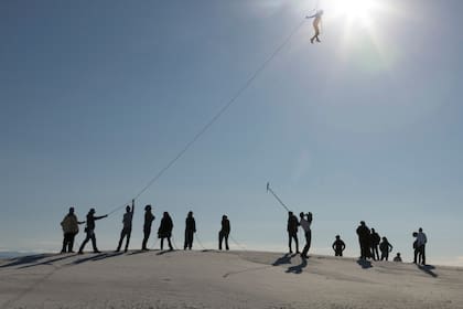 Aerocene, New Mexico, USA, White Sands