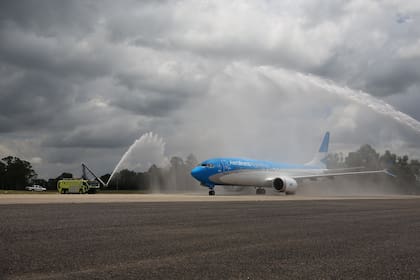 Aerolíneas Argentinas recibió de Boeing su primer 737 800 MAX 8