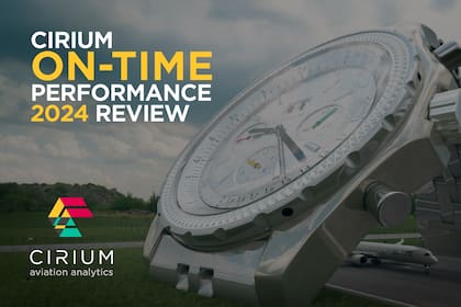 Aeroméxico elegida como la aerolínea global más puntual en 2024: