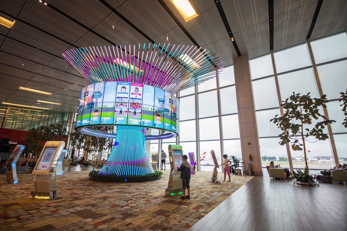 Aeropuerto Changi en Singapur