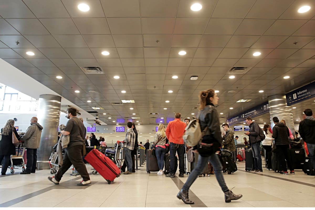Aeropuerto Internacional de Ezeiza.